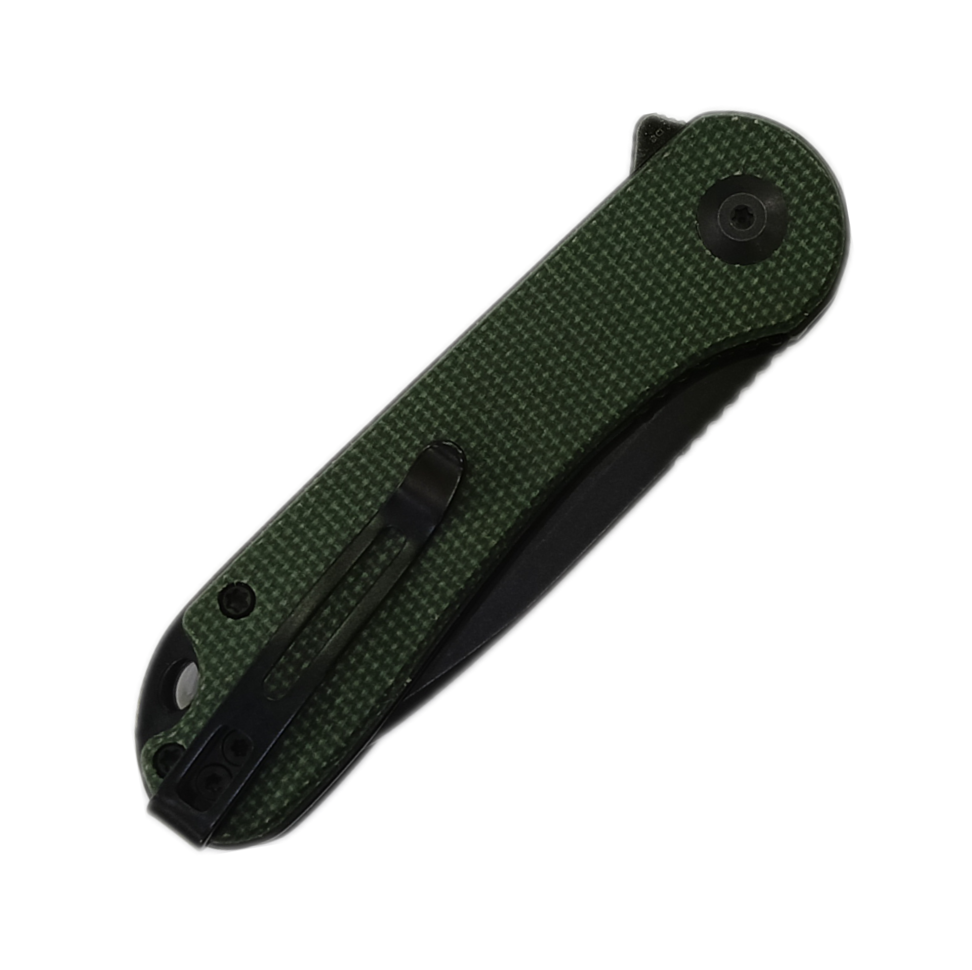 Нож складной CIVIVI Elementum D2, Green micarta, черный - Вольные стрелки