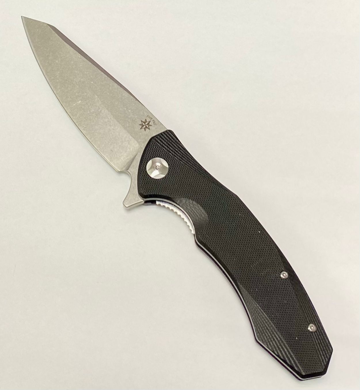Нож складной Five Pro Ворон ручка black, D2 - Вольные стрелки
