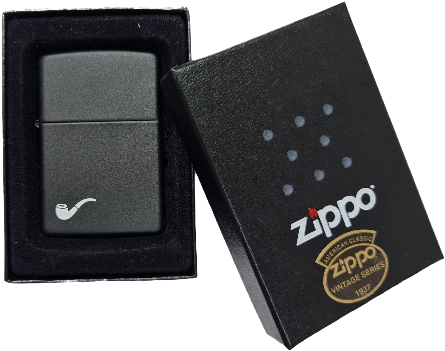 Зажигалка Zippo 218PL Black Pipe