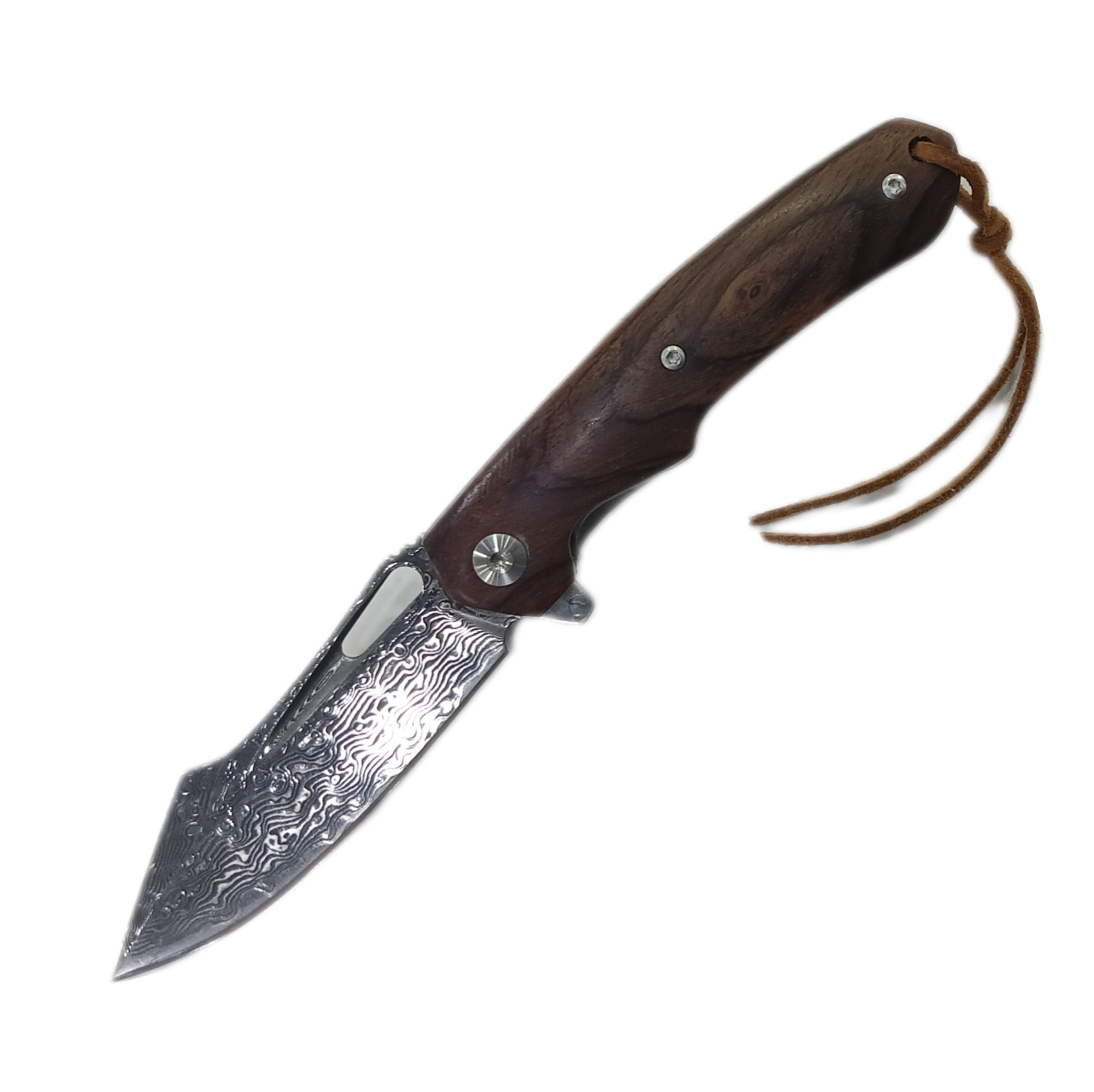 Нож Sdokedc 8, VG10 Damascus steel, wood