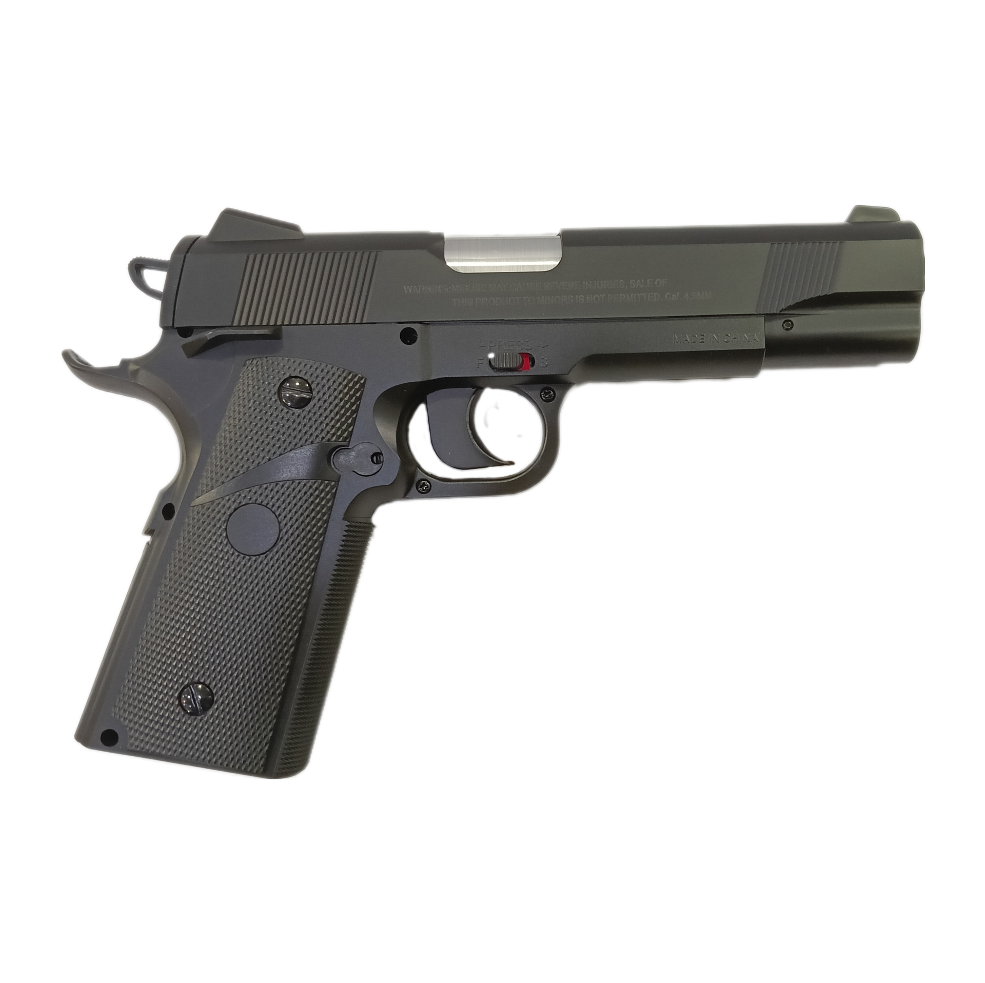 Пистолет пневматический Stalker S1911G, к.4,5мм - Вольные стрелки