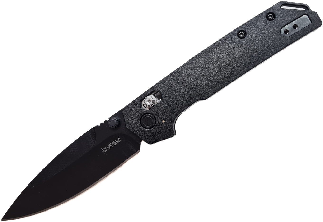 Нож складной Kershaw Iridium 2038 (реплика), D2, клин. черный, ручка черная