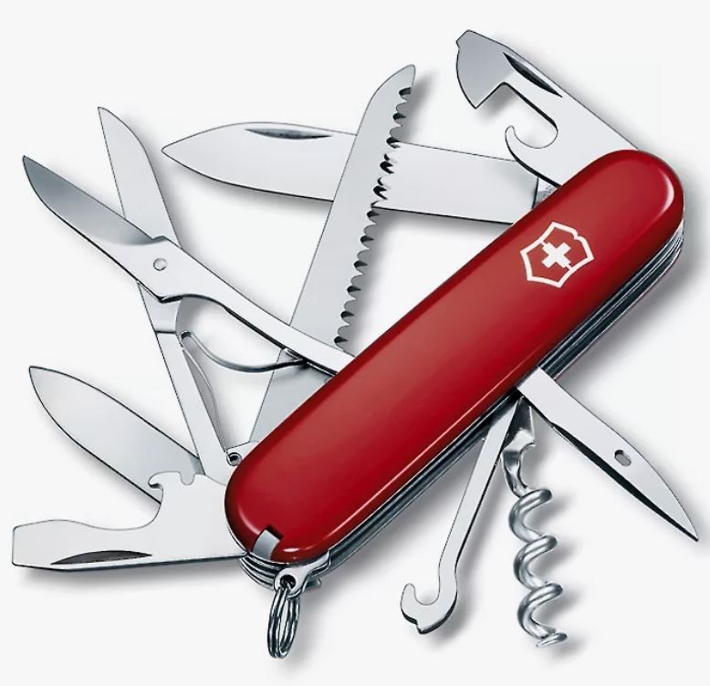 Нож Victorinox 1.3713. HUNTSMAN 91 мм. / красный - Вольные стрелки