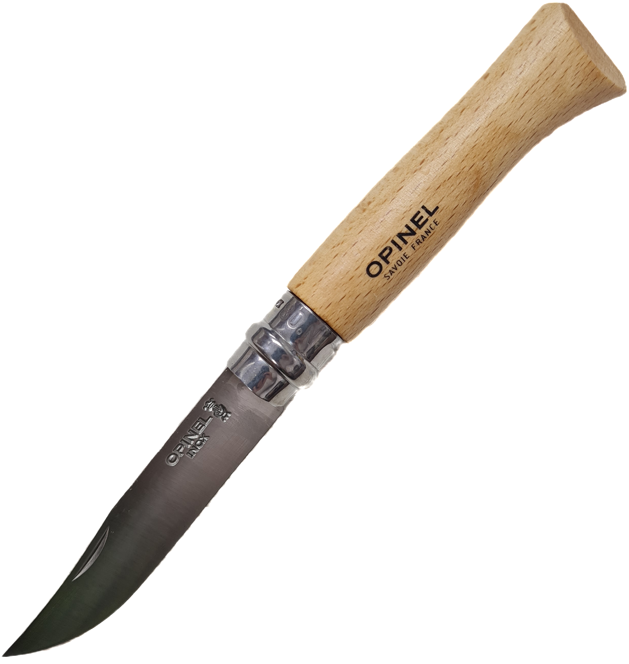 Нож Opinel №8, нерж., бук