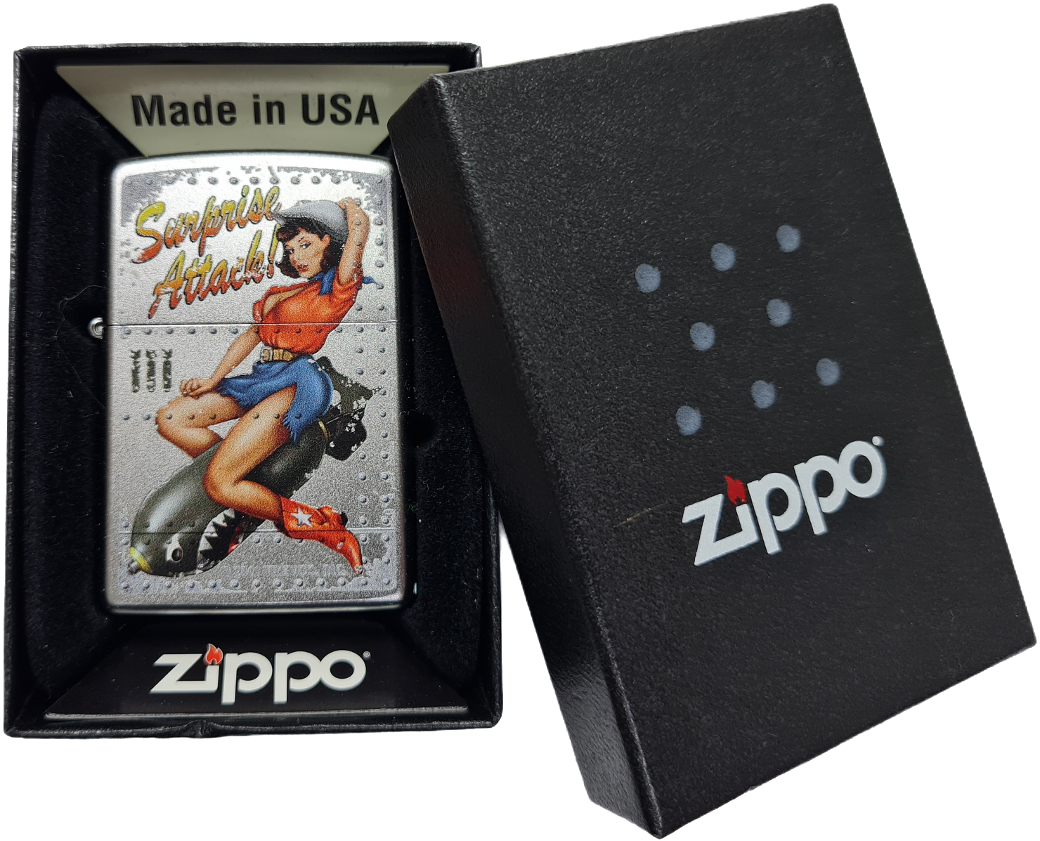 Зажигалка Zippo 205 TREVCO Suprise Attack