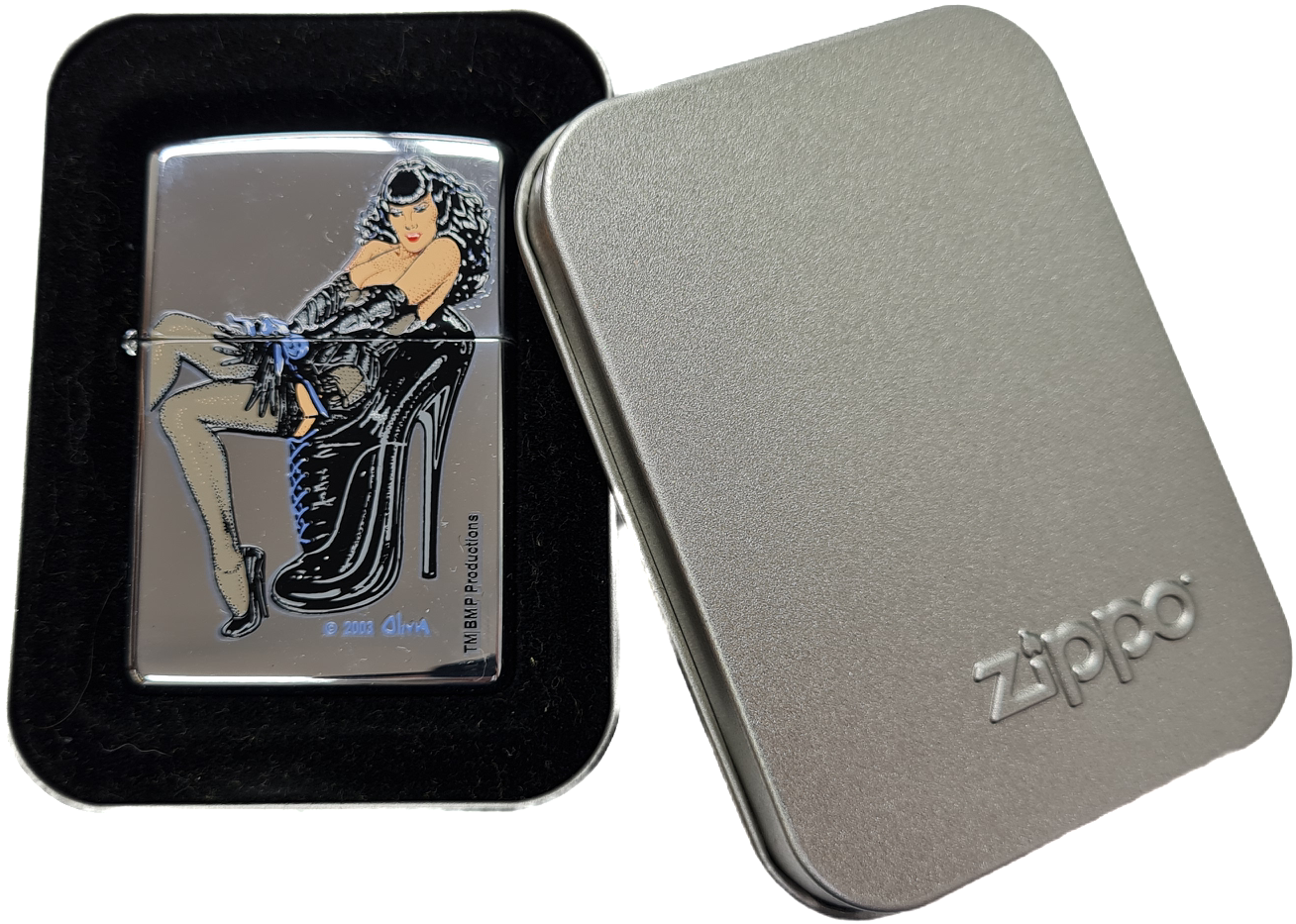 Зажигалка Zippo 20597 Olivia-Bett Bondage