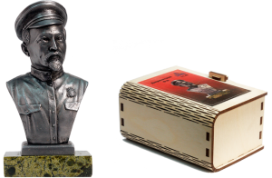 Бюст олово BustMet1/10-03 Дзержинский Ф.Э.