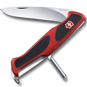 Нож Victorinox 0.9623.C RangerGrip 53 130мм 5функций красно-чёрный