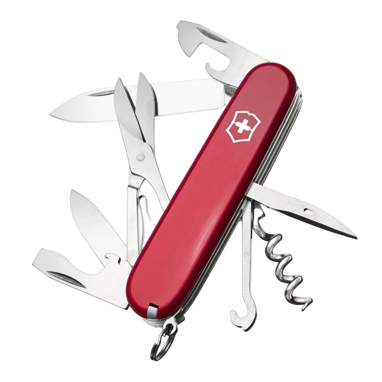 Нож Victorinox 1.3703. CLIMBER 91 мм. / красный - Вольные стрелки
