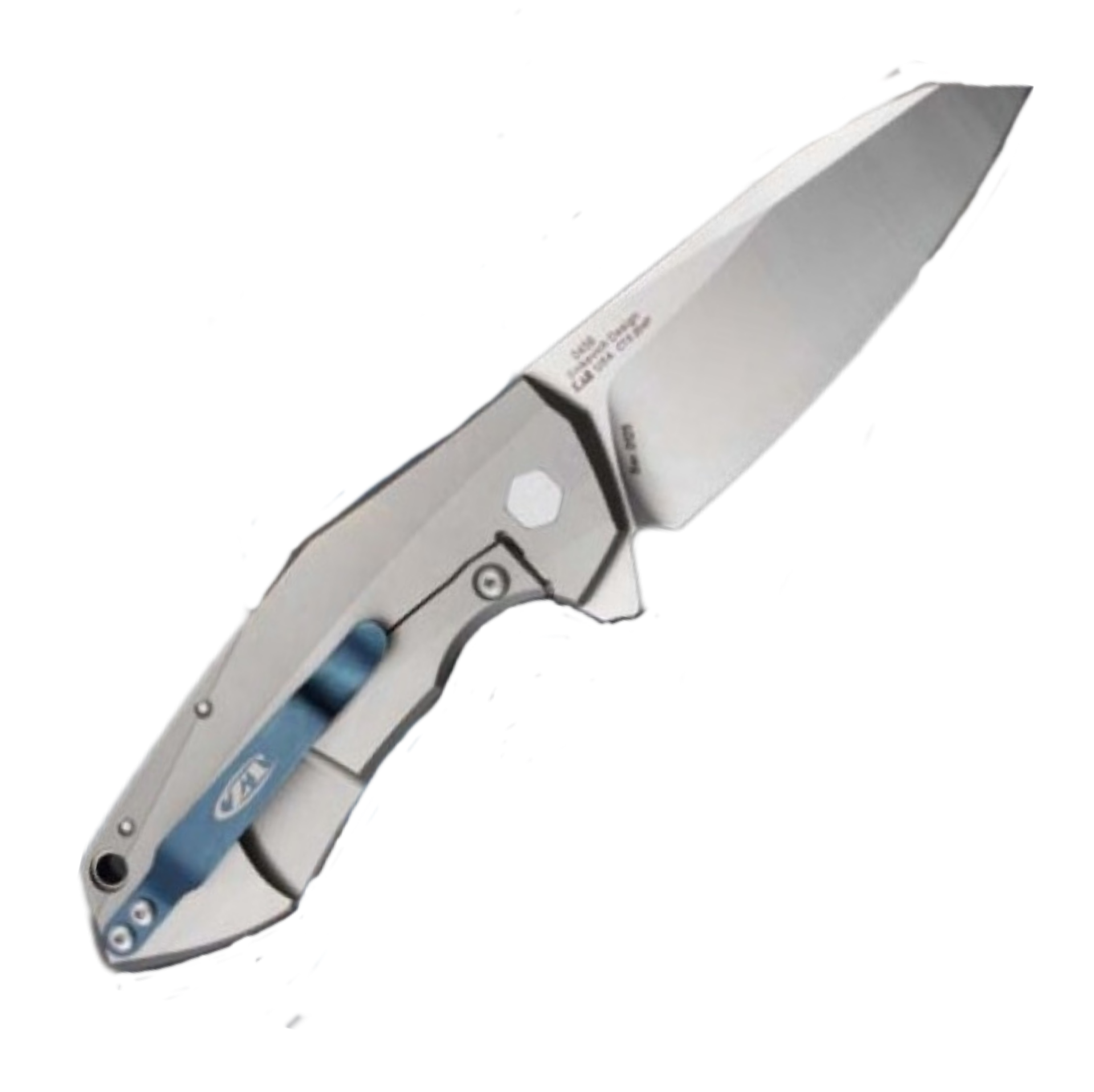 Нож  ZT 0456 (реплика). сталь D2, подшипники,титан.  - Вольные стрелки