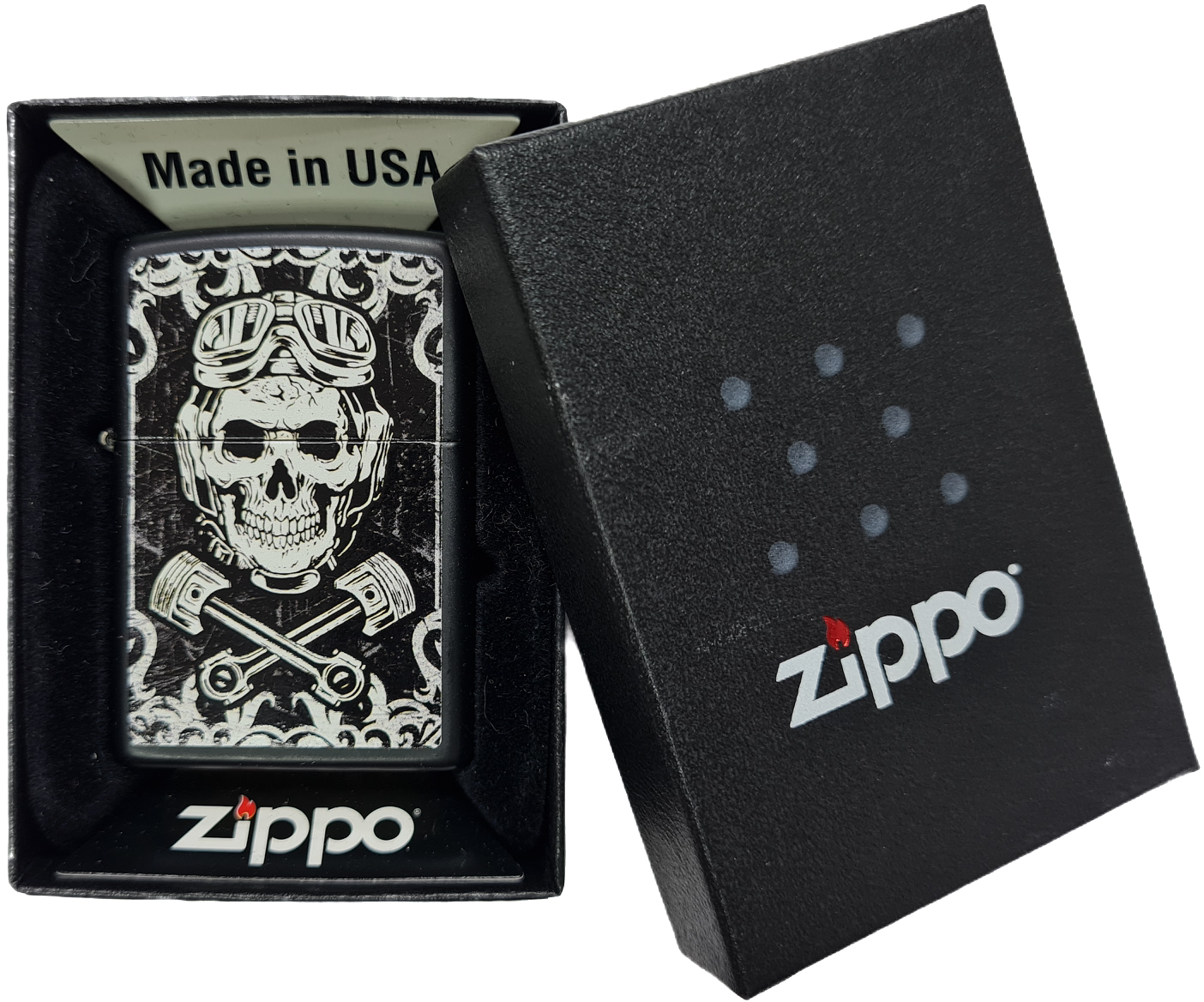 Зажигалка Zippo 29088 Skull Wrenches