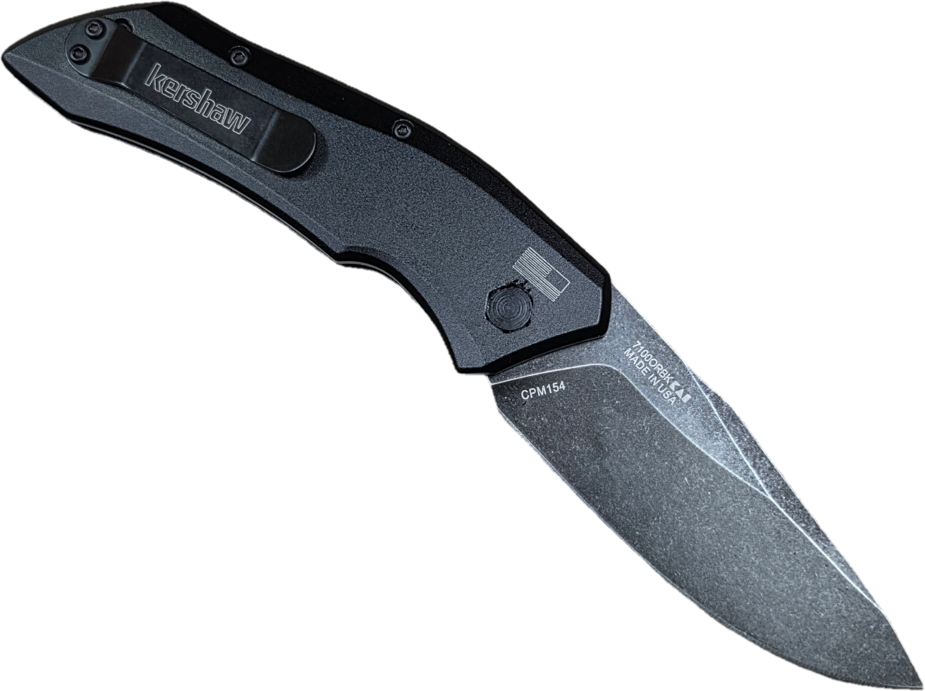 Нож реплика Kershaw 7100, руч.черная - Вольные стрелки