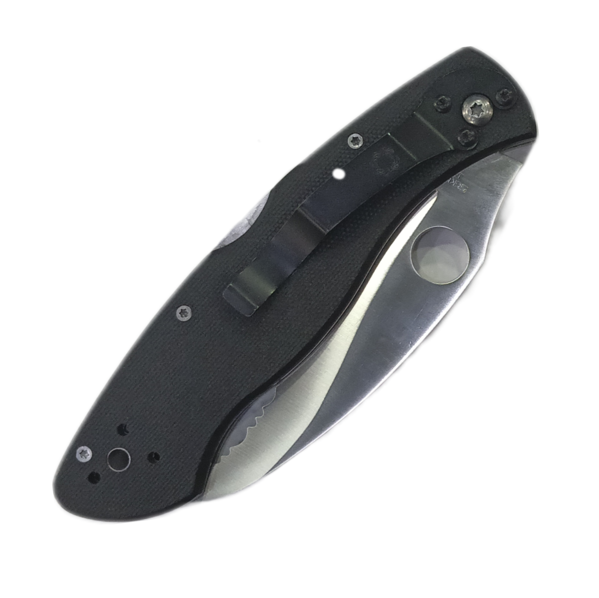 Нож Spyderco Civilian C12 black (реплика) - Вольные стрелки