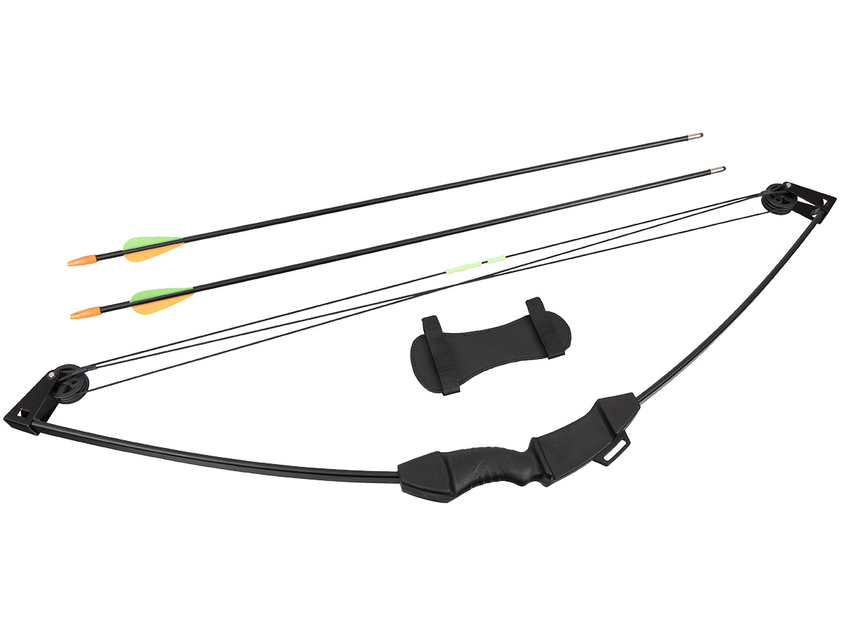 Лук Stinger Pima блочный, детский, 12 lbs/5,5 кг, ABS-пластик, чёрный