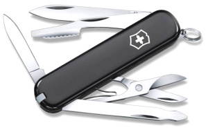 Нож Victorinox 0.6603.3 брелок EXECUTIVE 74 мм. / черный