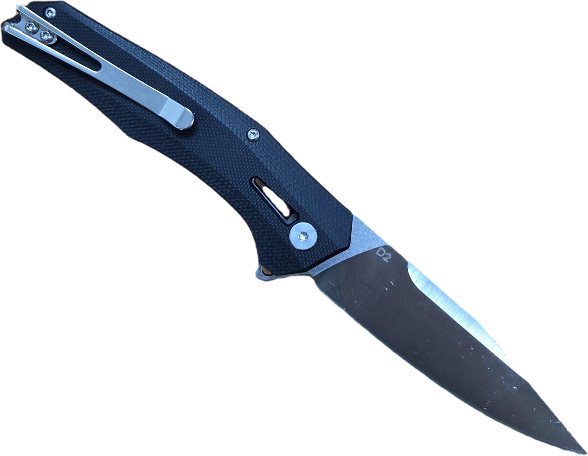 Нож складной Five Pro Vector, black, D2 - Вольные стрелки
