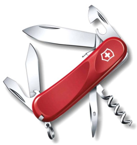 Нож Victorinox 2.3603.SE Evolution S101 85мм 12функций красный