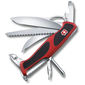 Нож Victorinox 0.9683.MC RangerGrip 58 Hunter 130мм 13функций красно-чёрный