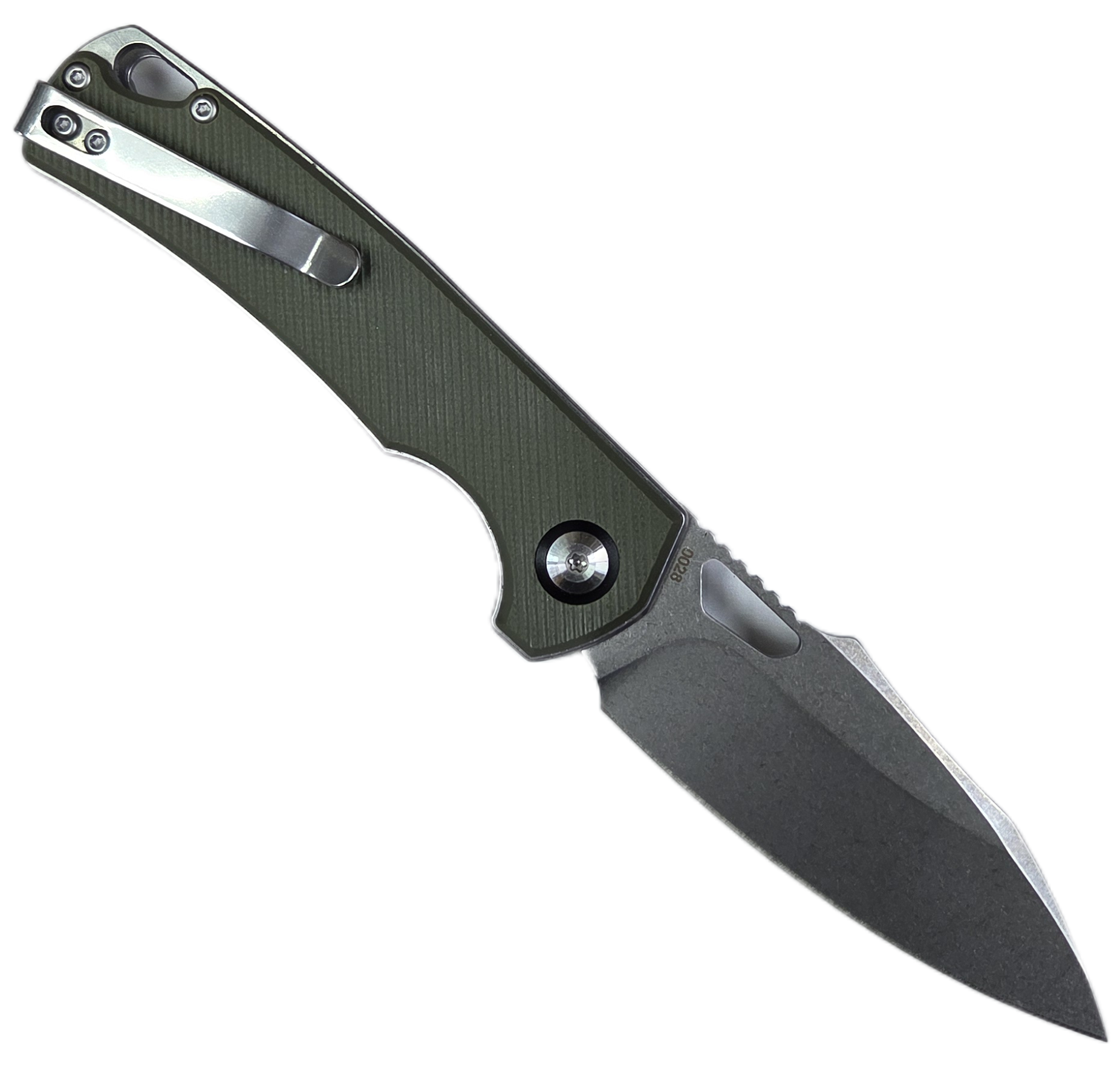 Нож складной Cobratec Knives YD052-GN, зеленый - Вольные стрелки
