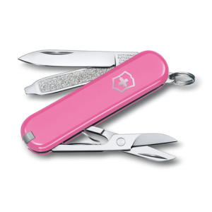 Нож Victorinox 0.6223.51G брелок CLASSIC 58 мм. 7функций Cherry blossom