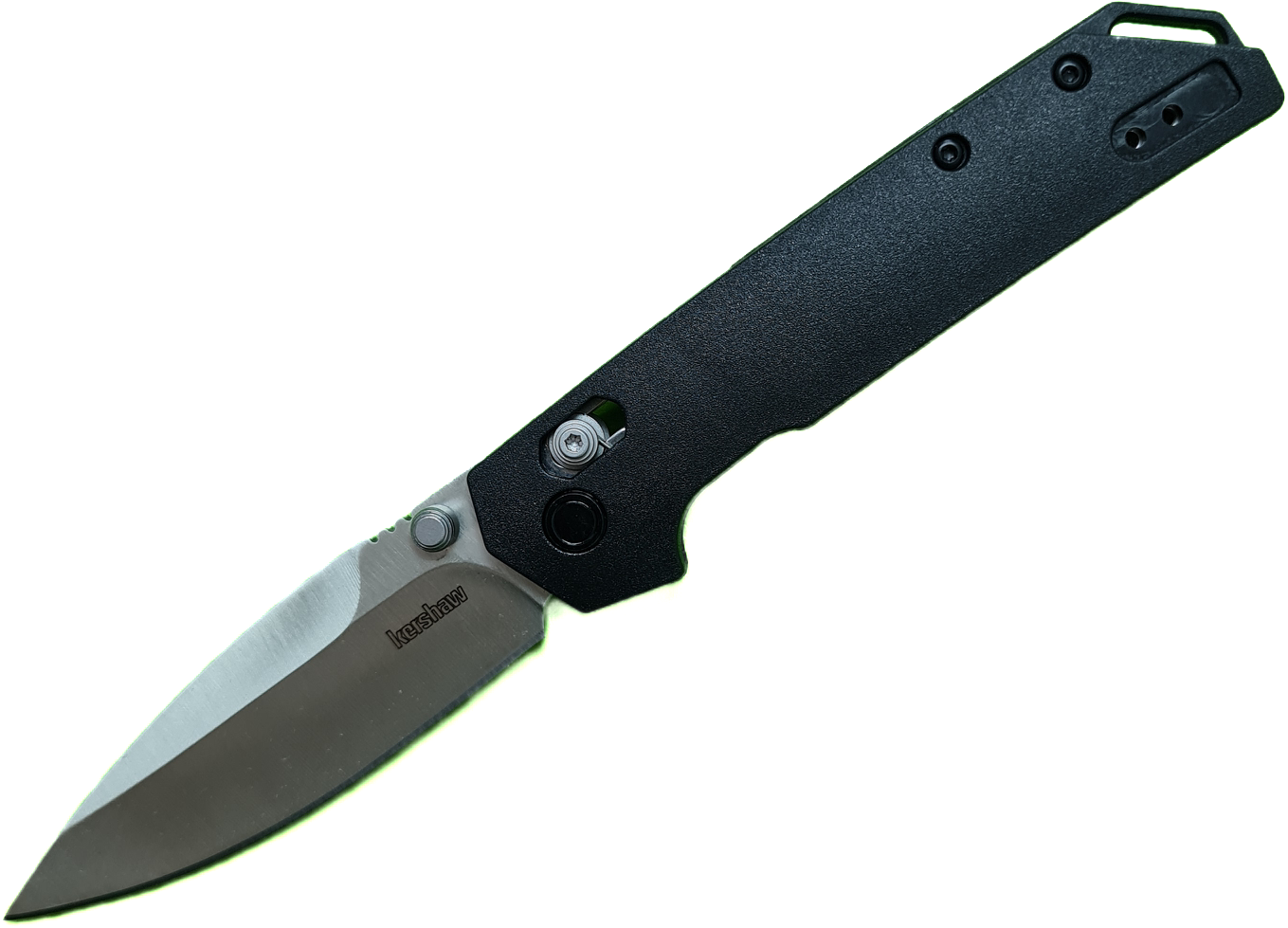 Нож складной Kershaw Iridium 2038 (реплика), D2, клин. сатин, ручка черная