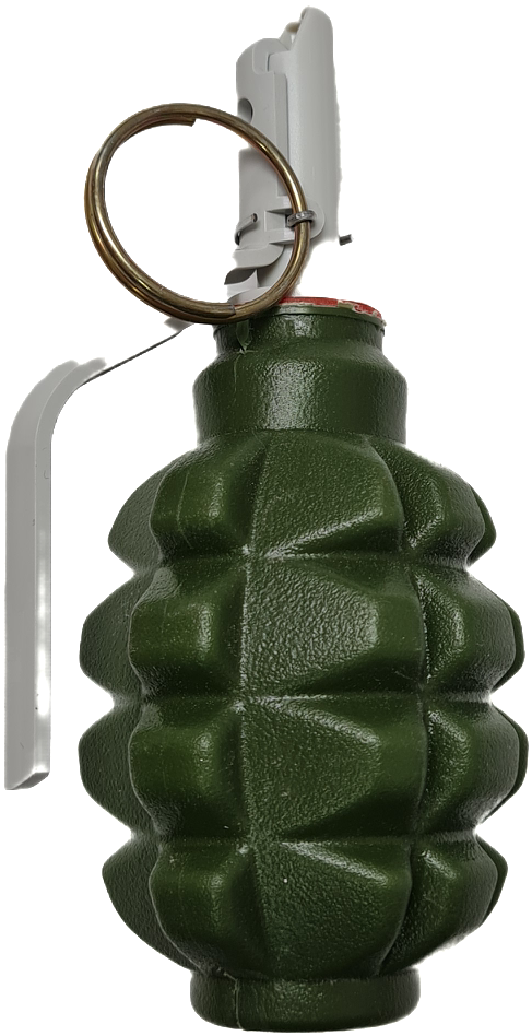 Граната пиротехническая (имитационная RAG) F-1M (меловая) 