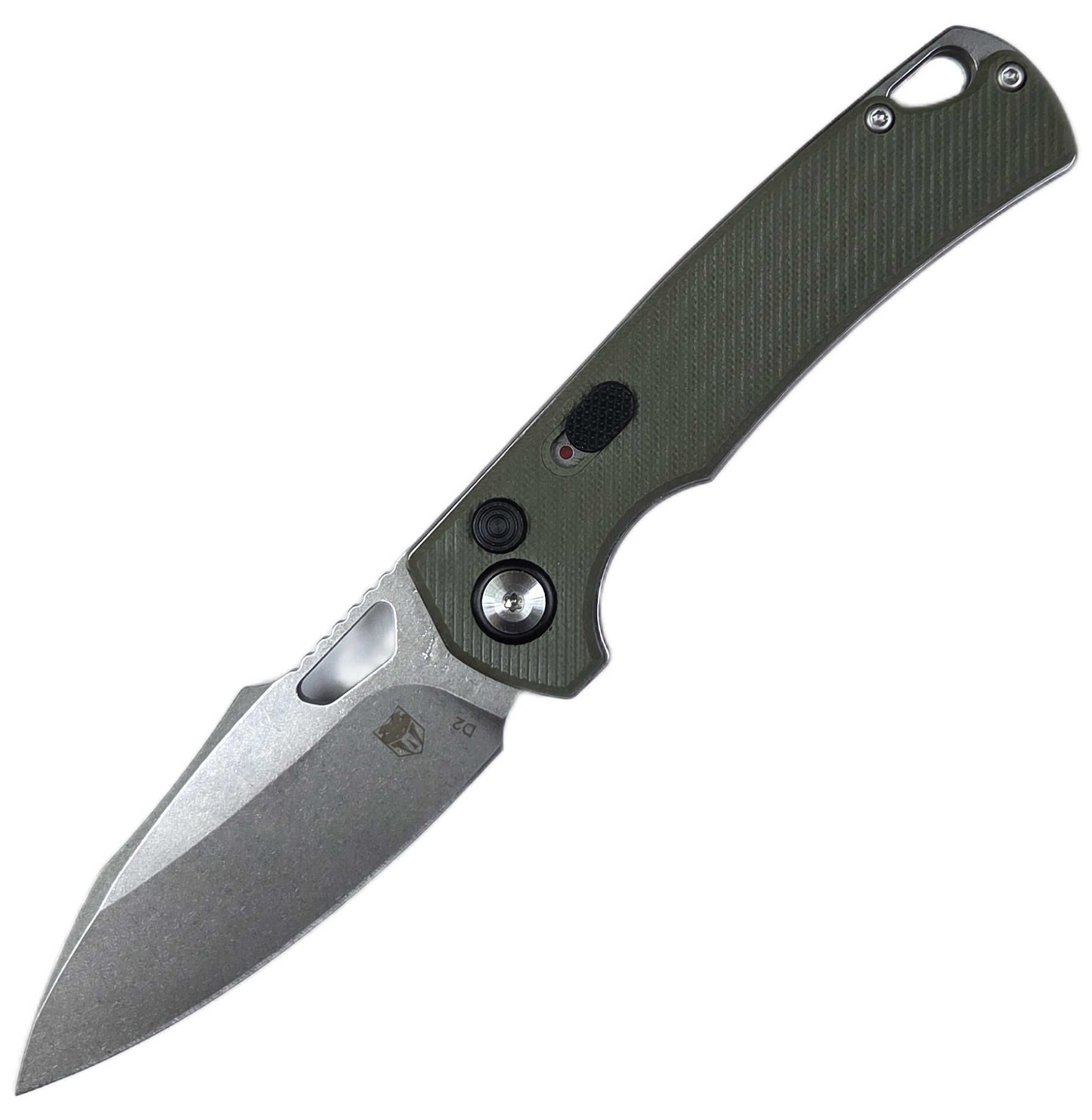 Нож складной Cobratec Knives YD052-GN, зеленый