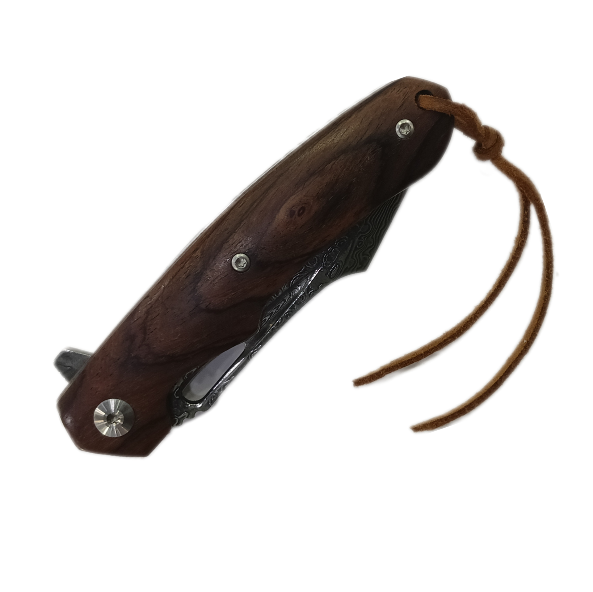 Нож Sdokedc 8, VG10 Damascus steel, wood - Вольные стрелки