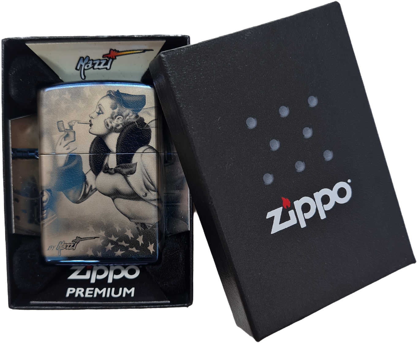 Зажигалка Zippo 80928 MAZZI Windy Girl