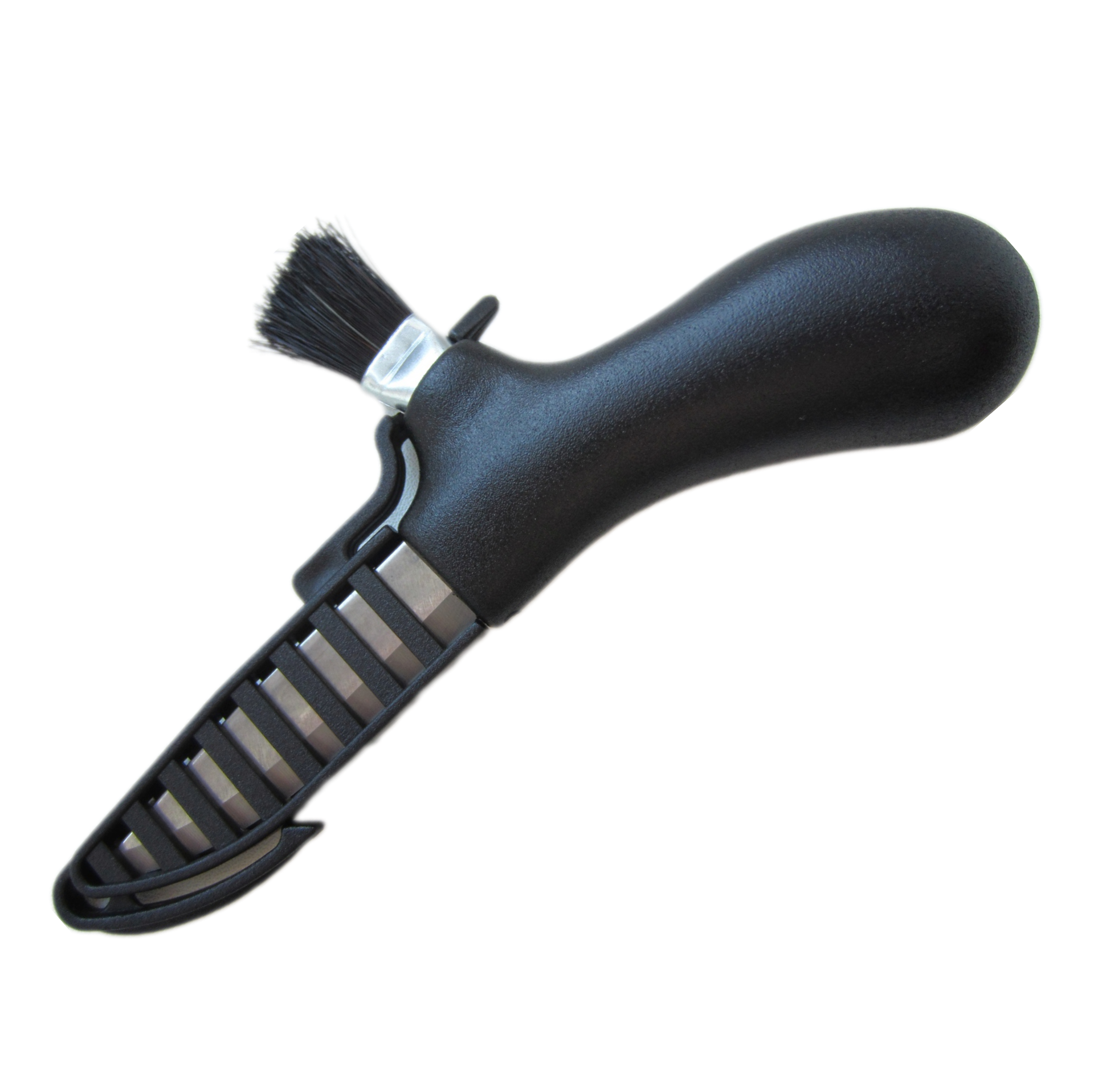 Нож Morakniv Karl-Johan, грибной, щетка, цвет чёрный - Вольные стрелки