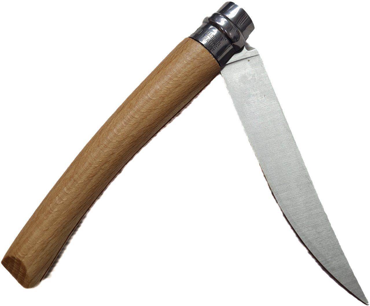 Нож Opinel №10 Effile, филейный, нерж., бук - Вольные стрелки