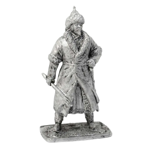 Солдат олово пеший Horde-03 Монгольский знатный, 13 век