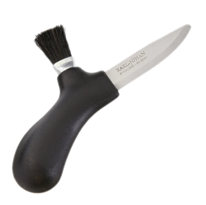 Нож Morakniv Karl-Johan, грибной, щетка, цвет чёрный